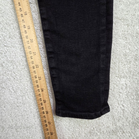 AGOLDE Sophie Mid Rise Ankle Skinny Jeans Women's Size 28 Black - Picture 8 of 8